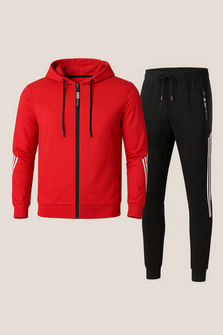 Herren Trainingsanzug – Sportlich, Atmungsaktiv, Bequem & Vielseitig