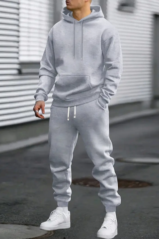 Herren Trainingsanzug – Hoodie & Jogginghose, Bequem & Vielseitig
