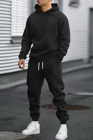 Herren Trainingsanzug – Hoodie & Jogginghose, Bequem & Vielseitig