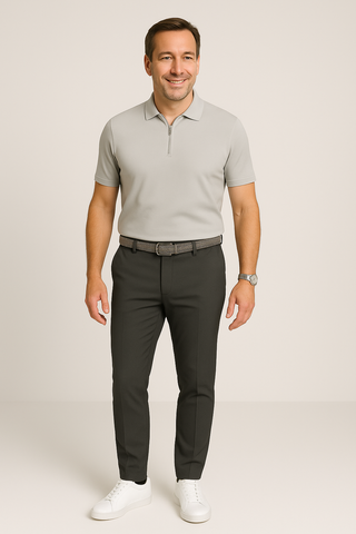 Herrenhose – Urbaner Style aus Baumwollmix, modern & bequem