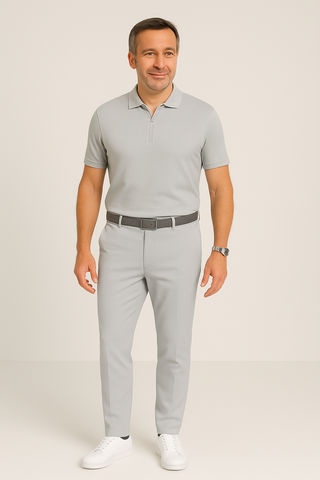 Herrenhose – Urbaner Style aus Baumwollmix, modern & bequem