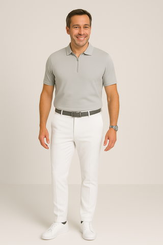 Herrenhose – Urbaner Style aus Baumwollmix, modern & bequem