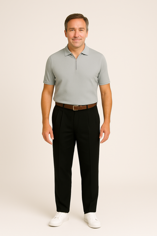 Herrenhose – Relaxed Fit aus Baumwollmix, modern & bequem