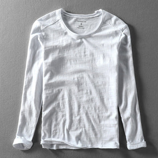 Herren Longsleeve – Vintage Look, Bequem & Vielseitig