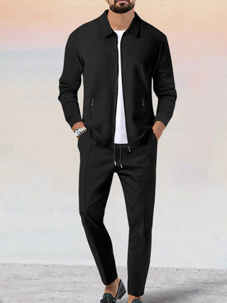 Herren Waffle Set – Weicher Stoff, Lässig & Bequem