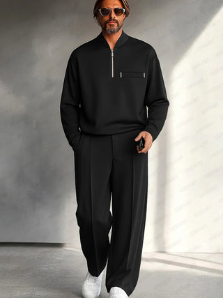 Herren Zweiteiler Set – Schlichter Stil, Bequem & Lässig