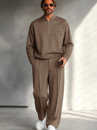 Herren Zweiteiler Set – Schlichter Stil, Bequem & Lässig