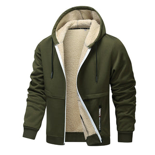 This men's fleece jacket features high thermal insulation, offering comfort and style. Made from soft, durable fleece, it is perfect for outdoor activities and casual wear 1