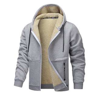 This men's fleece jacket features high thermal insulation, offering both comfort and style. Made from soft fleece material, it is designed for warmth and versatility, perfect 3