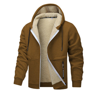 This men's fleece jacket features high thermal insulation, offering comfort and style. Made from soft, durable fleece material, it is perfect for outdoor activities or casual 4