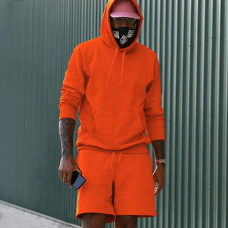 Herren Hoodie- und Shorts-Set – Sportlich, Bequem & Modern 0