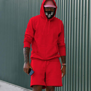 Herren Hoodie- und Shorts-Set – Sportlich, Bequem & Modern 3