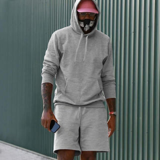 Herren Hoodie- und Shorts-Set – Sportlich, Bequem & Modern 8