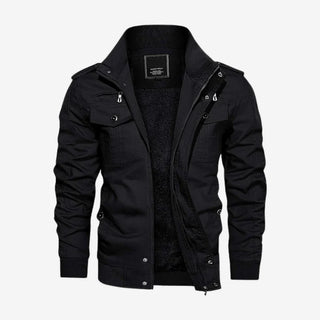 Herren Jacke – Wasserabweisender Baumwollmix, Leicht & Bequem