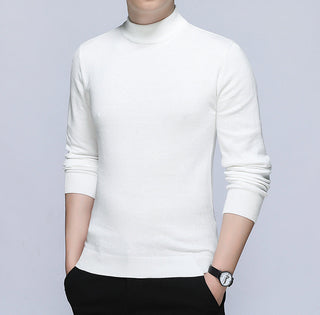 A stylish and comfortable men's turtleneck sweater, crafted from high-quality material, featuring an elegant design perfect for both casual and formal occasions. 8