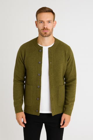 Herren Strickjacke – Klassischer Cardigan, Komfortabel & Atemberaubend