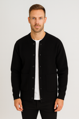 Herren Strickjacke – Klassischer Cardigan, Komfortabel & Atemberaubend