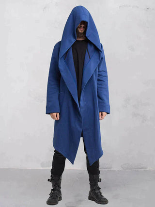 A women's elegant hooded cardigan made from breathable material, featuring a stylish design that combines comfort and sophistication, perfect for layering in any casual outfit. 3