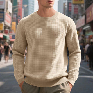 Herren Sweatshirt – Strukturiertes Design, Bequem & Lässig 5