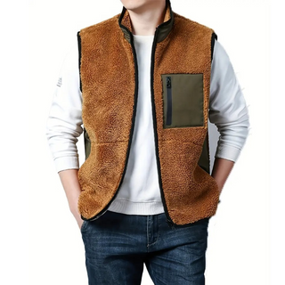 Herren Weste – Atmungsaktiv, Winterweste für Outdoor & Lässig 0