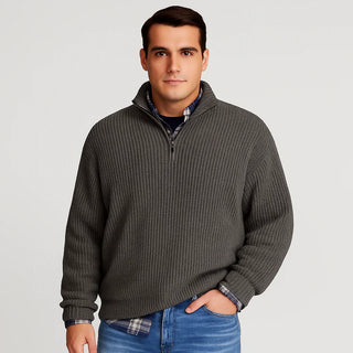 Herren Wollmischpullover – Klassischer Schnitt, Weich & Vielseitig