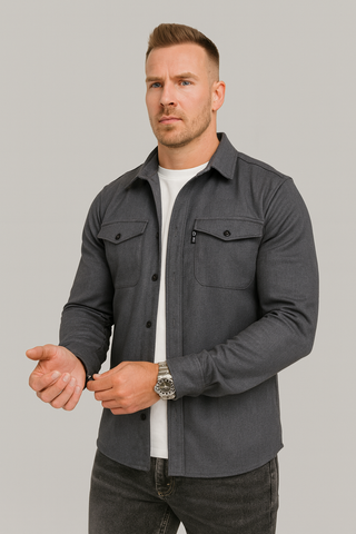 Herren hemd – Modernes Design, Baumwolle, Elegant & Vielseitig