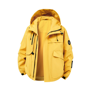 Herren jacke – Wasserdicht, Atmungsaktiv & Funktional mit Kapuze
