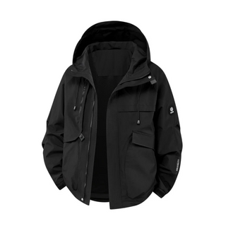 Herren jacke – Wasserdicht, Atmungsaktiv & Funktional mit Kapuze