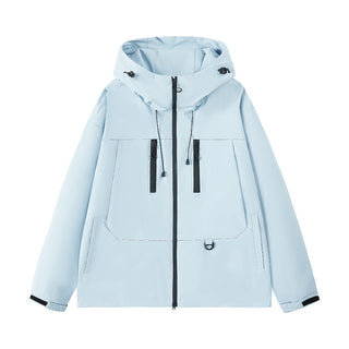 Herrenjacke – Outdoor Style, Wasserabweisend, Verstellbare Kapuze &amp; Praktische Taschen 7