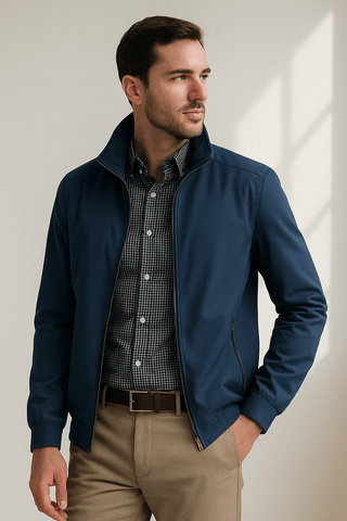 Herrenjacke – Winddicht, Modernes Design &amp; Vielseitig Kombinierbar 1