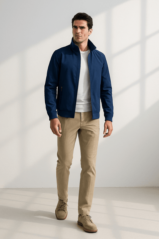 Herrenjacke – Winddicht, Modernes Design &amp; Vielseitig Kombinierbar 2