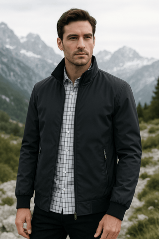 Herrenjacke – Winddicht, Modernes Design &amp; Vielseitig Kombinierbar 4