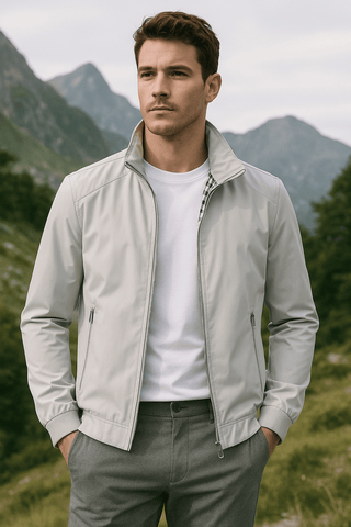 Herrenjacke – Winddicht, Modernes Design &amp; Vielseitig Kombinierbar 5