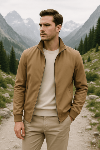Herrenjacke – Winddicht, Modernes Design &amp; Vielseitig Kombinierbar 7