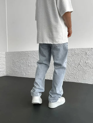 Herren jeans – Klassisches Denim, Kühn & Mühelos