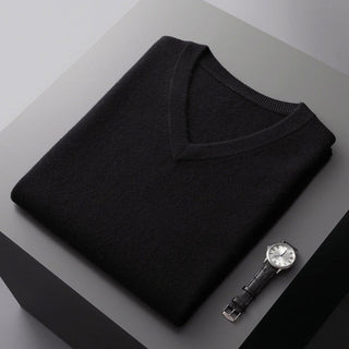 Herren Pullover – V-Ausschnitt, Lässig & Bequem