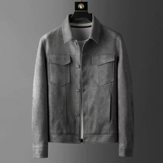 A men's jacket featuring a casual street style, made from comfortable materials, designed for modern wear with a relaxed fit and stylish details suitable for everyday outfits. 2