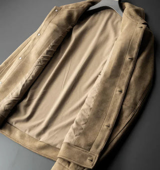 A men's casual jacket featuring a modern street style, made from comfortable fabric, ideal for everyday wear and outdoor activities. 6