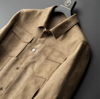 A men's jacket featuring a casual street style, crafted from comfortable fabric, designed for modern wear with a relaxed fit and versatile appeal, perfect for everyday use 7