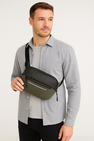 Herren Schultertasche – Crossbody, Praktisch & Wasserdicht