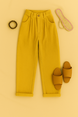 Damen Hose – Cord-Design, stilvoll & hochwertig
