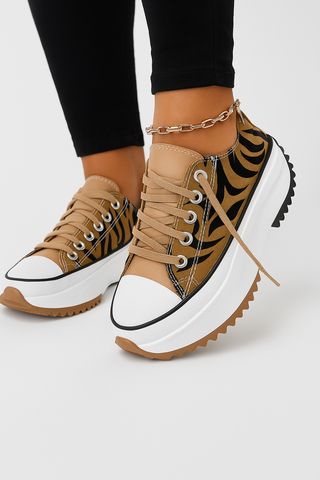 Damen-Sneaker – Slip-on im Canvas-Stil, modern & komfortabel