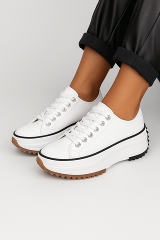 Damen-Sneaker – Slip-on im Canvas-Stil, modern & komfortabel
