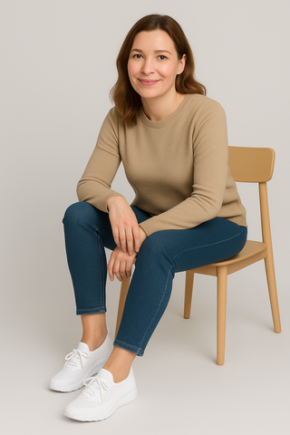 Damen Schuhe – Orthopädisch aus Strickstoff, bequem & leicht