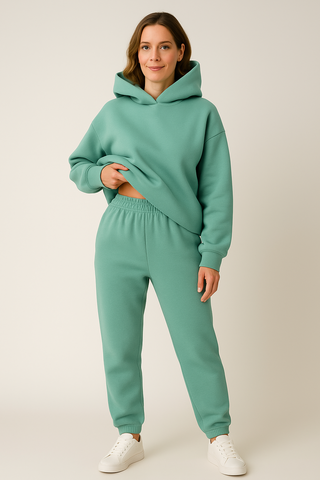 Damen Zweiteiler – Strick-Design, weich & stilvoll