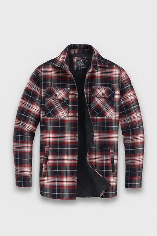 Herren Jacke – Flanellstil, gestreift & stilvoll
