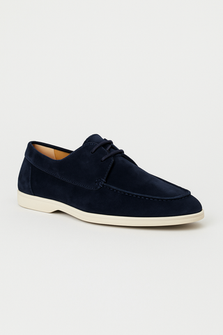 Herren Loafer – Wildleder-Optik, stilvoll & schnürbar