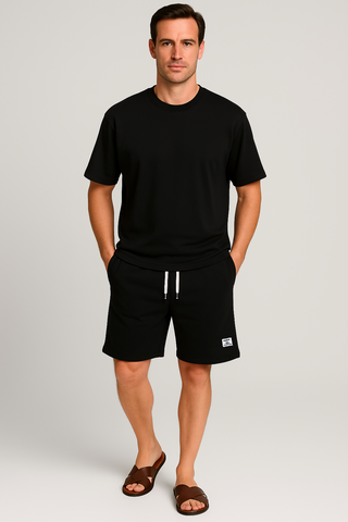 Herren Zweiteiler – Sommerlook, lebendig & stilvoll
