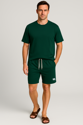 Herren Zweiteiler – Sommerlook, lebendig & stilvoll