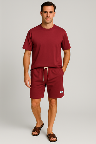 Herren Zweiteiler – Sommerlook, lebendig & stilvoll